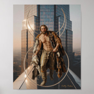 Dreizehn Symbole: Das Horned God Poster drucken