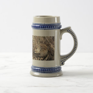 Dreizehn zeichneten Grundeichhörnchen Bierglas