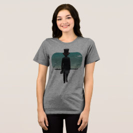 Drempelhut-Spaziergang Tri-Blend Shirt