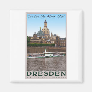 Dresden - Auf der Elbe Magnet