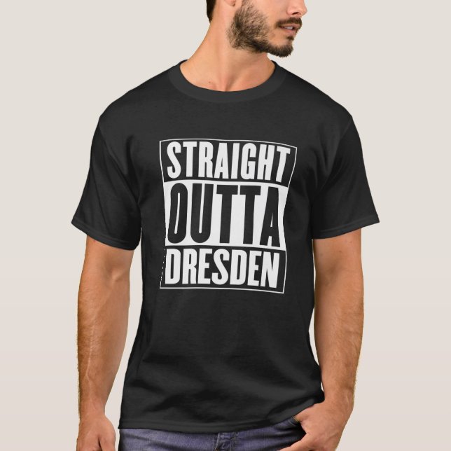 Dresden - Ausfahrt Dresden T-Shirt (Vorderseite)