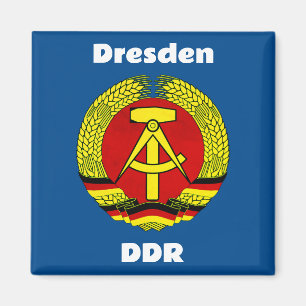 Dresden, DDR, Dresden, Deutschland - Ossi Magnet