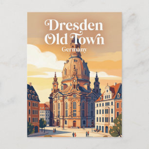 Dresden, Deutschland Deutschland Postkarte