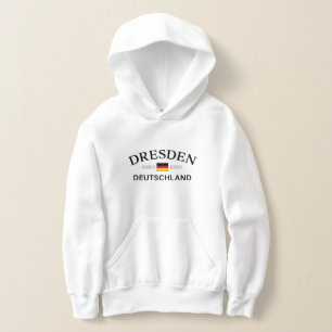 Dresden Deutschland Koordinaten Deutsche Kinder Hoodie