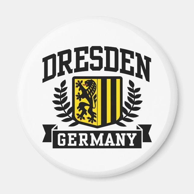 Dresden Deutschland Magnet (Vorne)