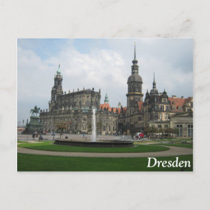 Dresden, Deutschland Postkarte