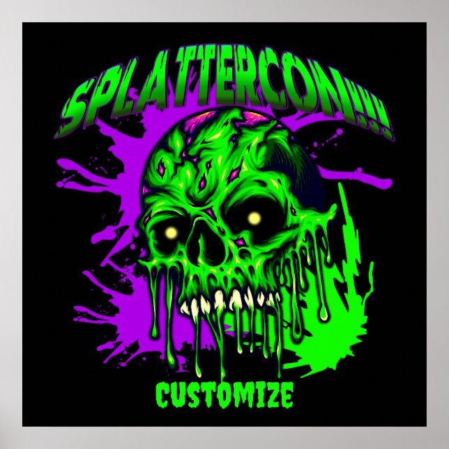 Dresden Fans SplatterCon Poster (Vorne)
