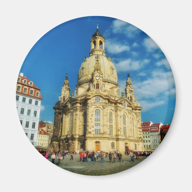 Dresden Frauenkirche Magnet (Vorne)