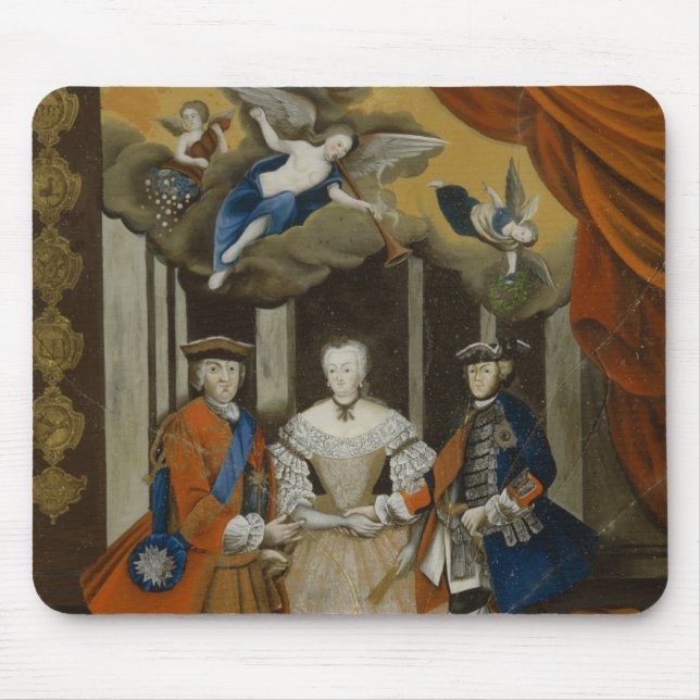 Dresden-FriedensAllegorie, 1745 Mousepad (Vorne)
