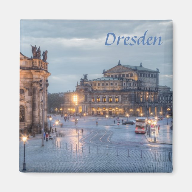 Dresden Semper Oper Magnet (Vorne)
