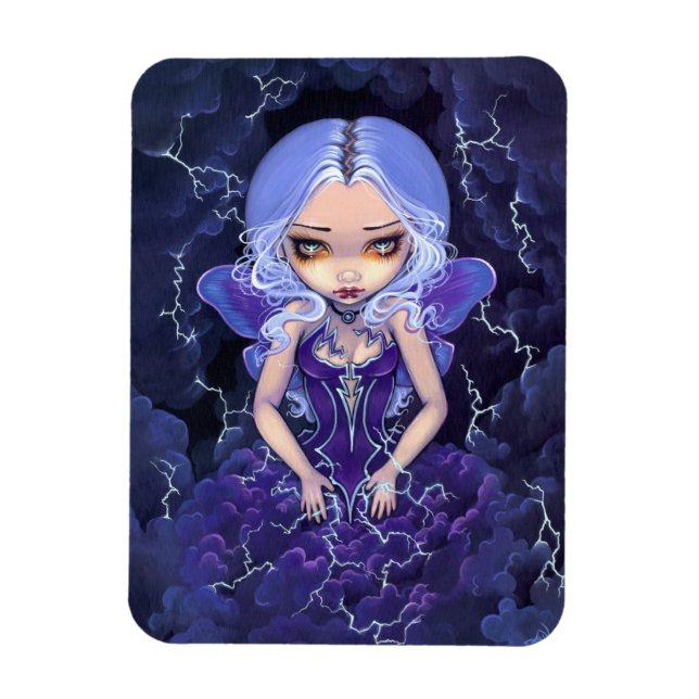 "Dress of Storms" Flex Magnet (Vertikal)