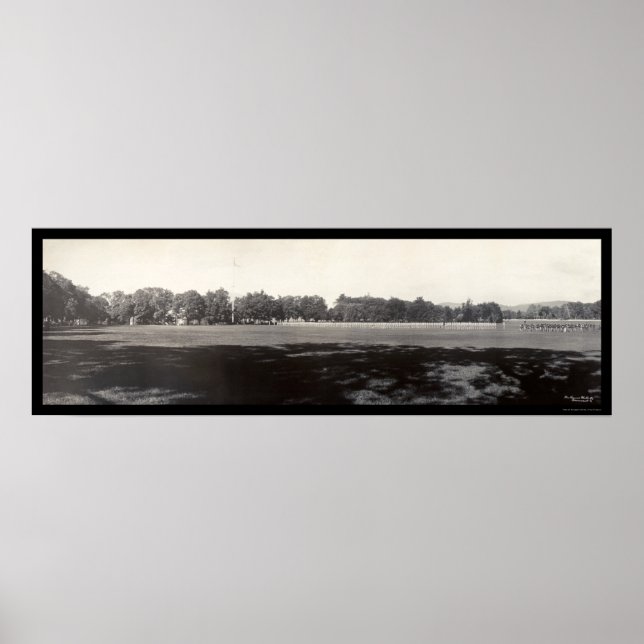 Dress Parade West Point Foto 1909 Poster (Vorne)