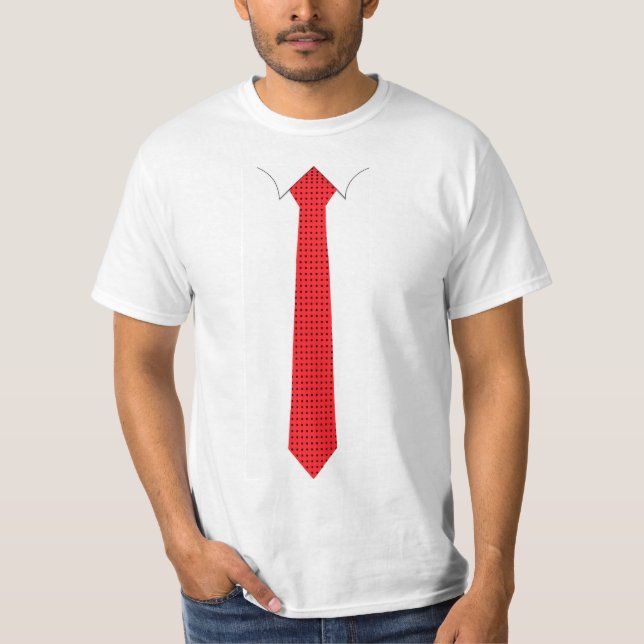 Dress up Krawatte Hemd und mehr.  T-Shirt (Vorderseite)