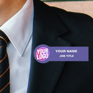 Dress your team for Success: Custom Logo Name Tags Namensschild