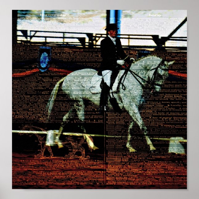 Dressage Art Poster (Vorne)