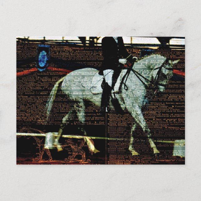 Dressage Art Postkarte (Vorderseite)