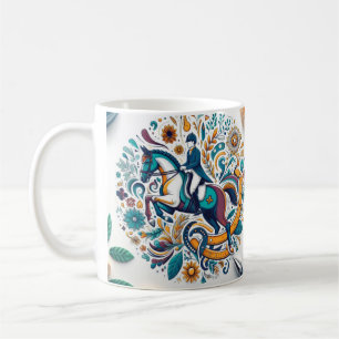 Dressage équitation cavalier Cheval Mug