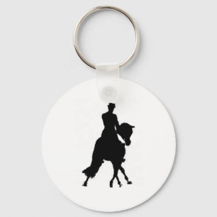 Dressage-halber Durchlauf-Schlüsselkette Schlüsselanhänger