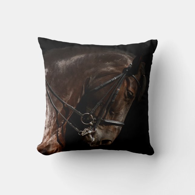 Dressage Horse Kissen (Vorderseite)