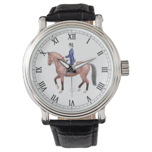 Dressage Pferde Pferderennbahn Uhr