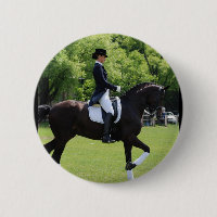 Dressage-Pferdeshow-Button