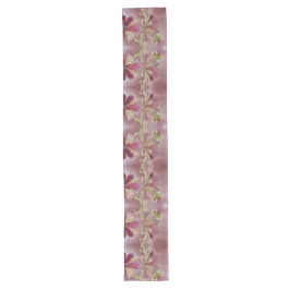 Dresser Scarf in Burgund mit grünem Olivenöl Großer Tischläufer