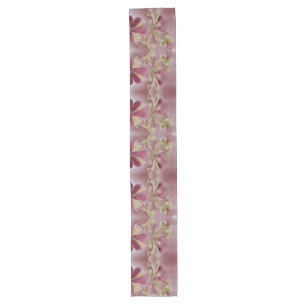 Dresser Scarf in Burgund mit grünem Olivenöl Großer Tischläufer