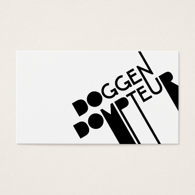 Dresseur de dogues (Devant)