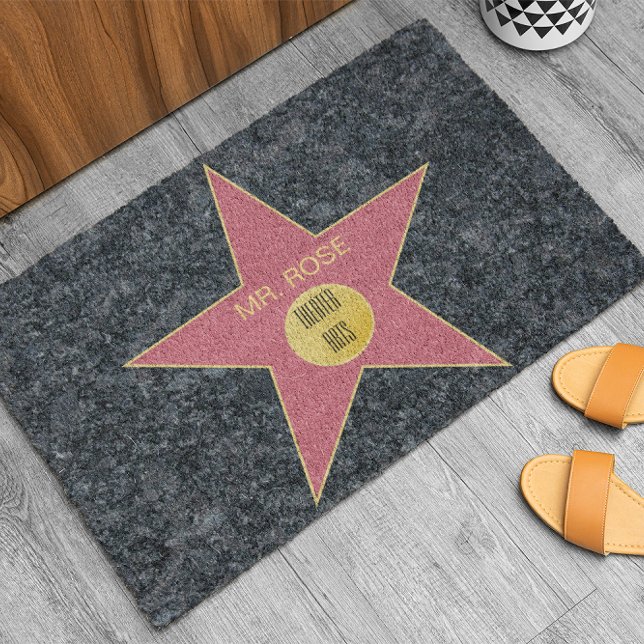 Dressing Room Star Doormat Fußmatte (Von Creator hochgeladen)