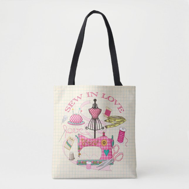 Dressmakers mâcher dans l'amour, sac d'équipement  (Devant)