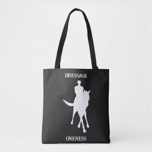 Dressur ist Einsamkeit Tasche (Vorderseite)