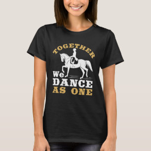 Dressur-Reitsport Pferdesport T-Shirt