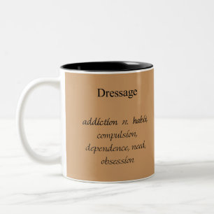 Dressur Sucht Kaffeepause Tasse