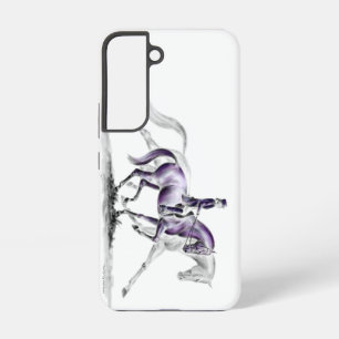 Dressurpferd in Trot Piaffe Samsung Galaxy Hülle