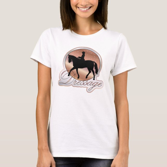 Dressurreiten T - Shirt (Vorderseite)