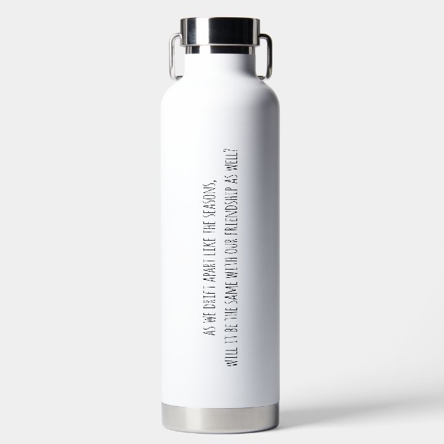 Drift Apart Vacuum Insulflasche Trinkflasche (Vorderseite)