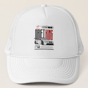 Drift King Rennwagen Trucker Hut Truckerkappe