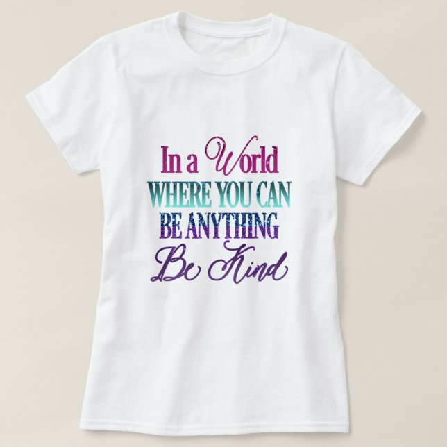 Driften von Glitzer Inspiration Zitat T-Shirt (Design vorne)
