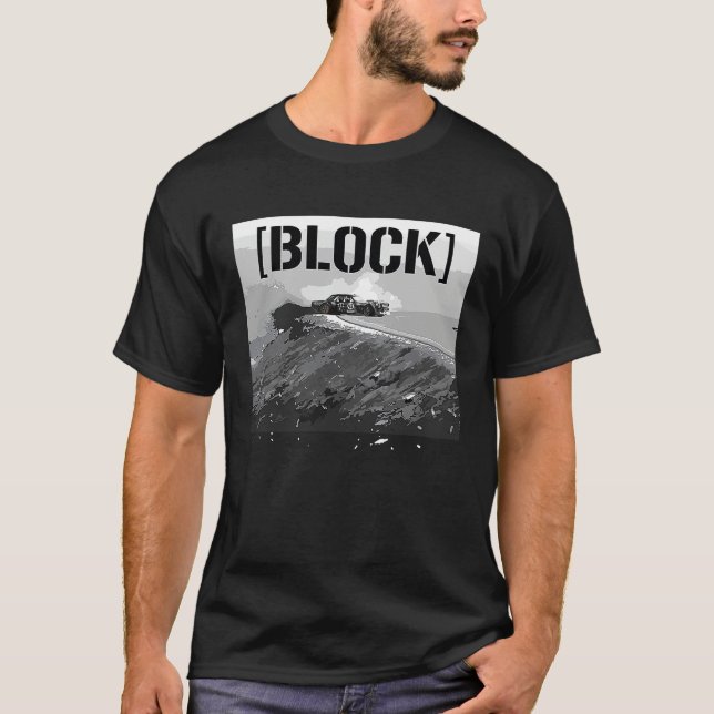 DriftING Race group b era 4wd kb43ver hill climb T-Shirt (Vorderseite)