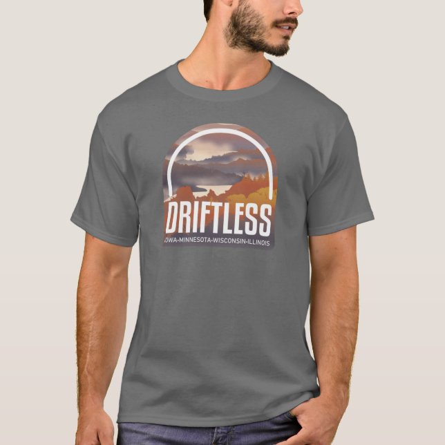 Driftless Mädchen T-Shirt (Vorderseite)