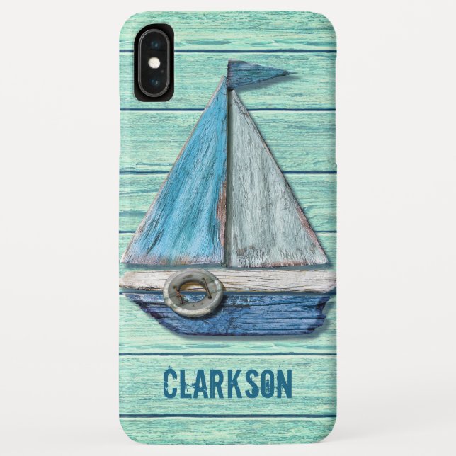 Driftwood Beach iPhone XS Max heller Jade Case-Mate iPhone Hülle (Rückseite)