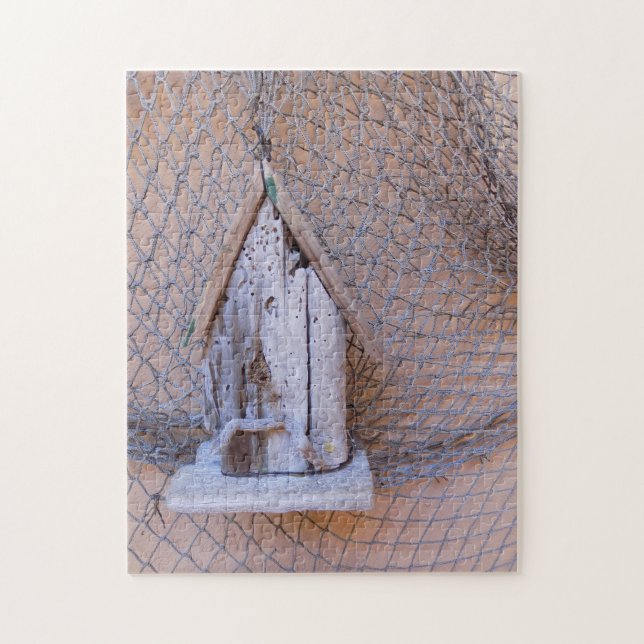 Driftwood Birdhouse (Vertikal)