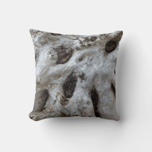 Driftwood Burl Abstrakt Kissen