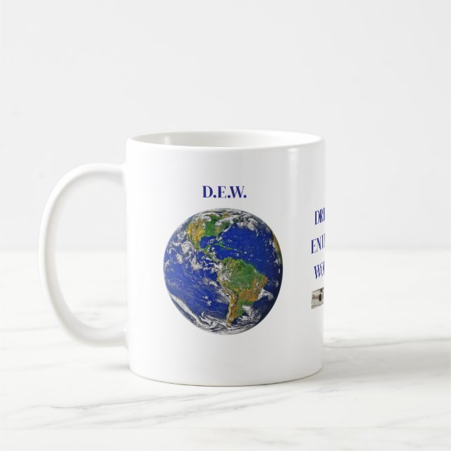 DRIFTWOOD ENTHUSIASTS WORLDWIDE. COFFEE MUG (Gauche)