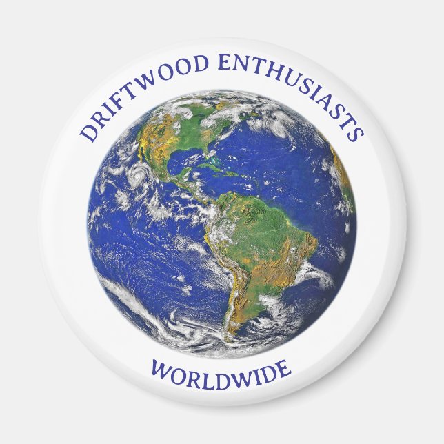 DRIFTWOOD ENTHUSIASTS WORLDWIDE MAGNET (Devant)
