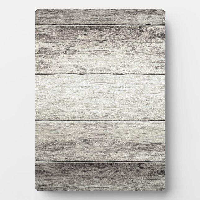 Driftwood-Hintergrund Fotoplatte (Vorderseite)