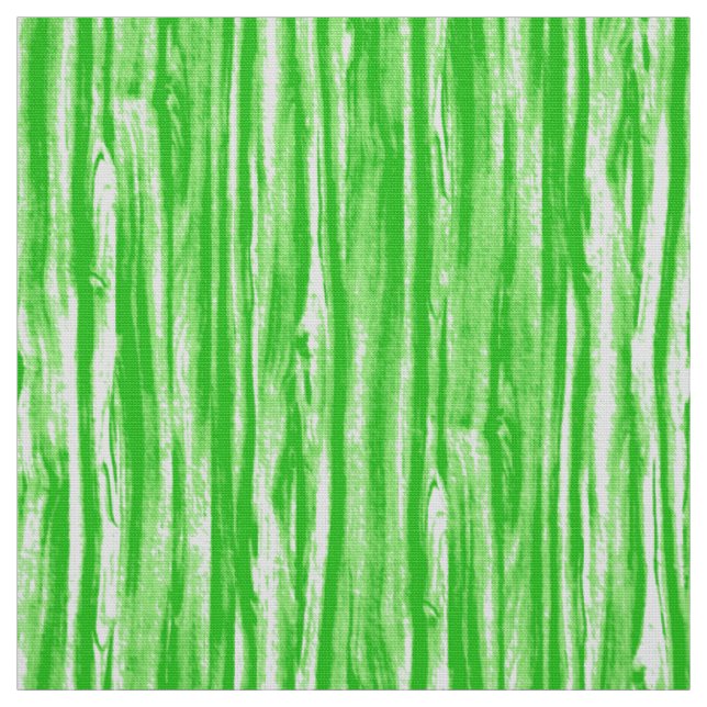Driftwood-Muster - Kalkgrün und Weiß Stoff (Muster)