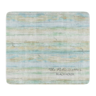Driftwood Ocean Beach House Coastal Seashore Schneidebrett
