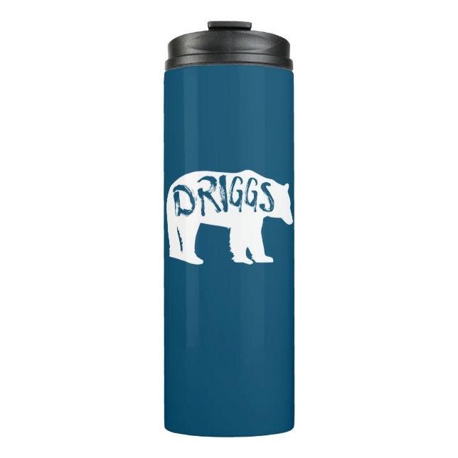 Driggs Idaho Bear Thermosbecher (Vorderseite)
