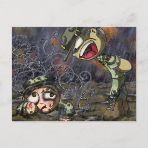 Drill Sergeant Postkarte